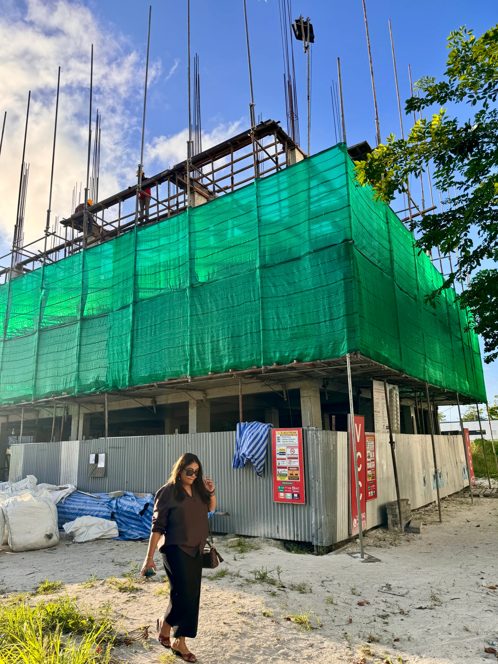 Third Floor Beam Shuttering Underway — construction photo