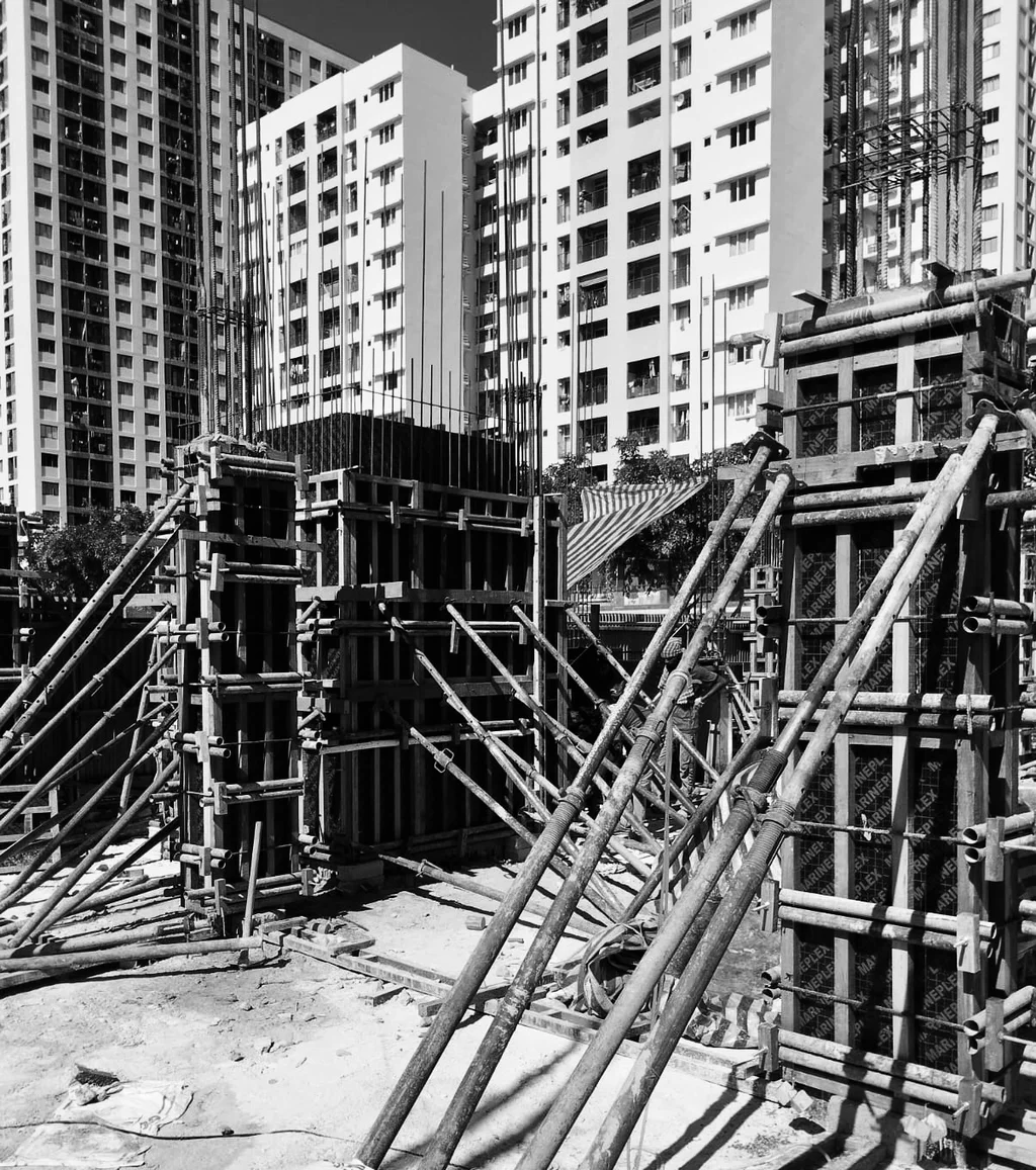 Oasis Residence – Structural Works in Progress — construction photo