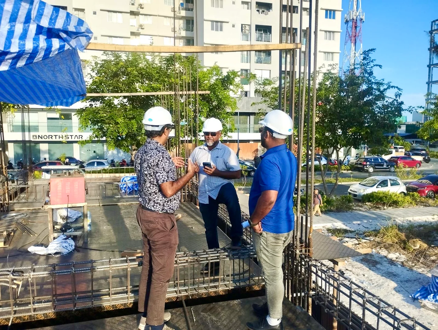 Oasis Residence – First Slab Works in Progress — main photo