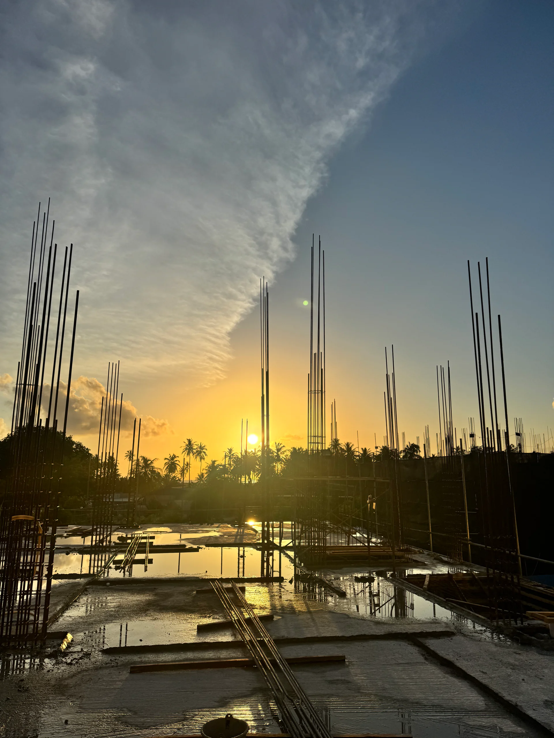 Oasis Residence – Second Slab Concrete Works Successfully Completed — photo 2
