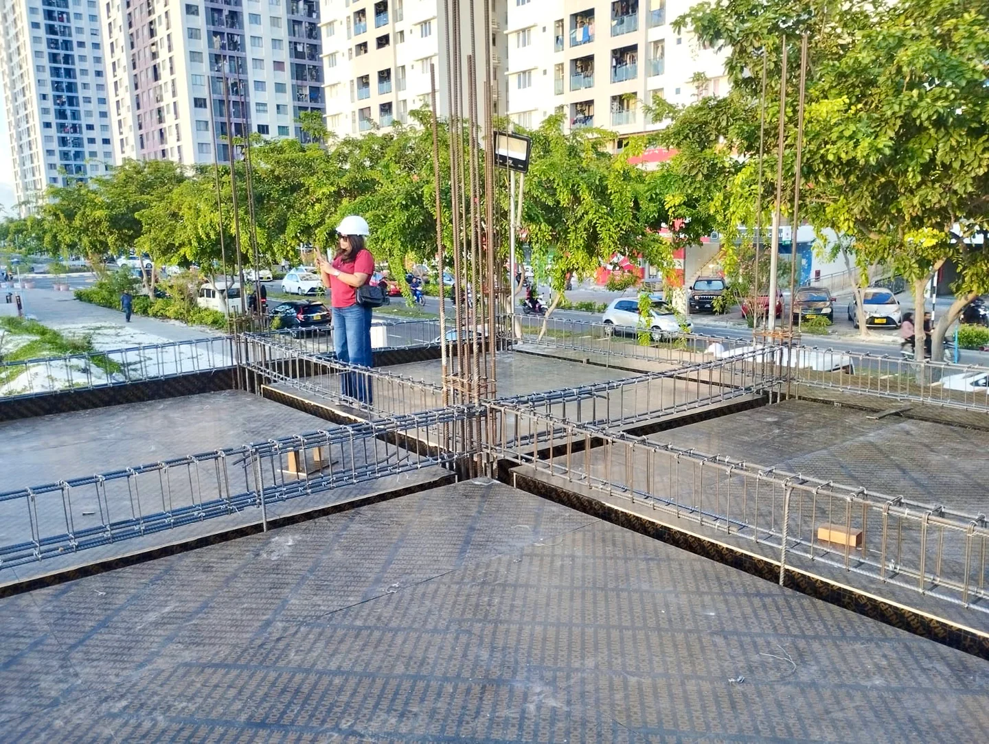 Oasis Residence – First Slab Works in Progress — photo 2