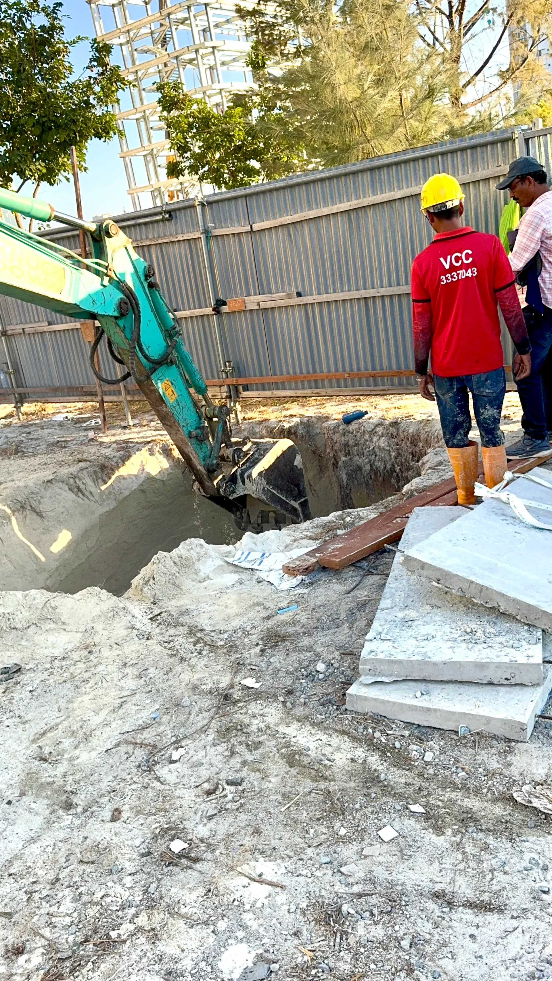 Site Preparation & Initial Works Started — main photo