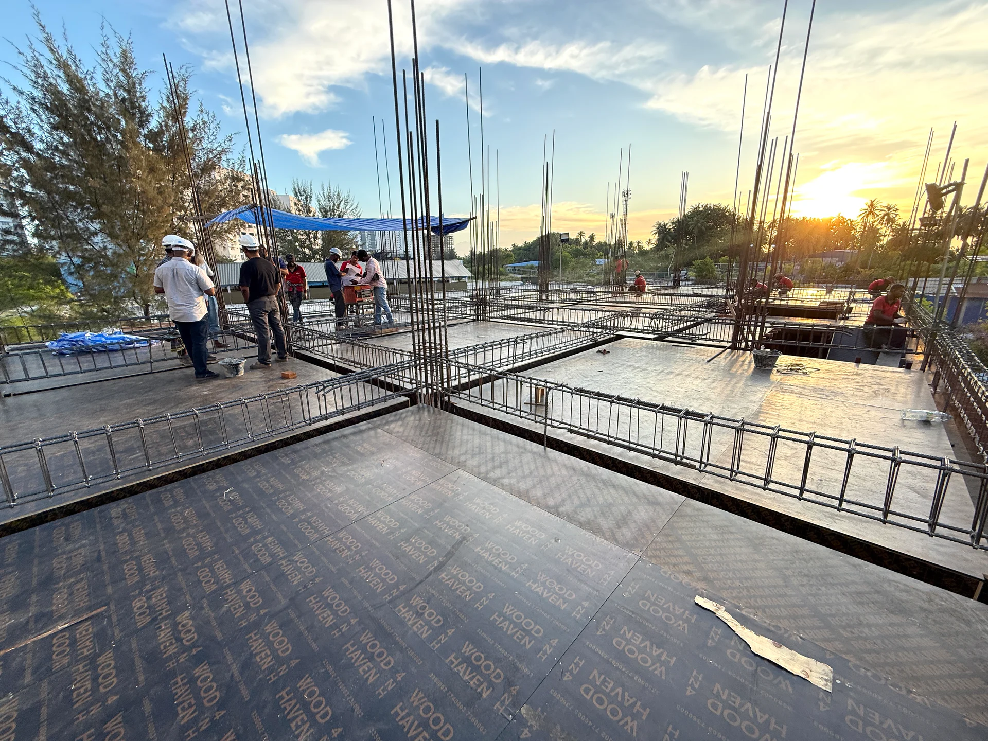 Oasis Residence – First Slab Works in Progress — photo 3